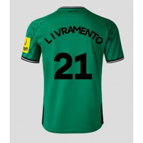 Newcastle United Tino Livramento #21 Borta Kläder 2023-24 Kortärmad